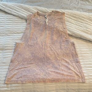 Women’s LuluLemon Tie-Dye Muscle Tank Top - Lavender Pink